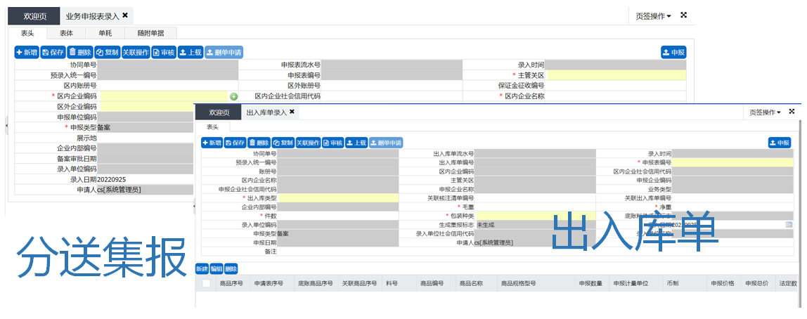 BMS-金二加贸申报-2